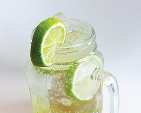 ginger lime drink